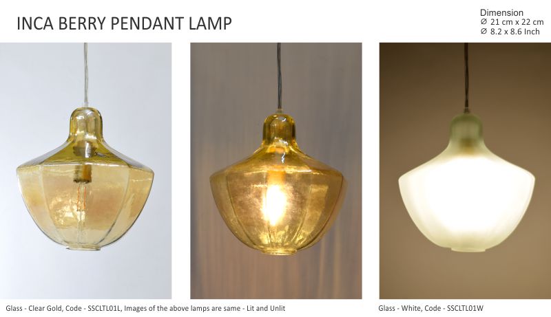 INCA BERRY PENDANT LAMP  by Sahil & Sarthak